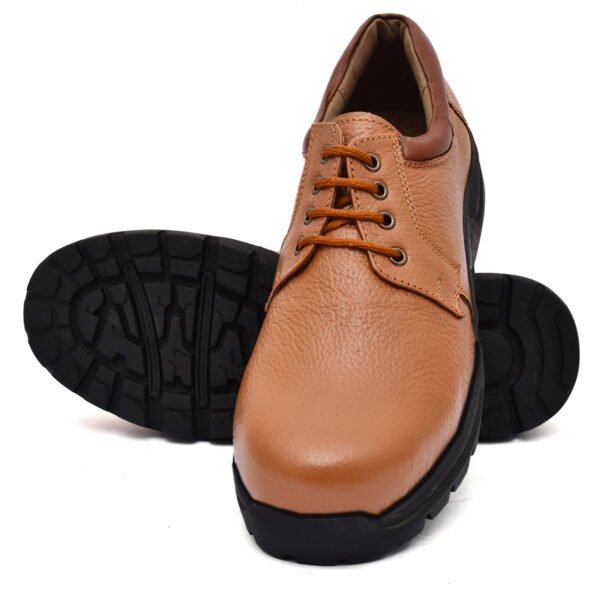 Men's Genuine Leather Steel Toe Formal Safety Shoes