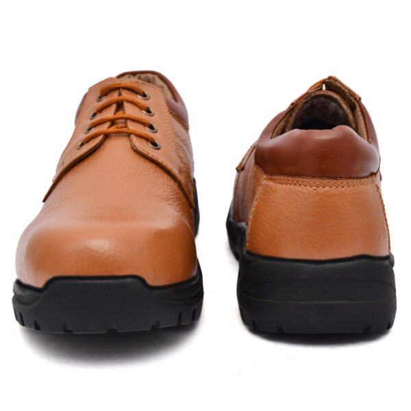 Men's Genuine Leather Steel Toe Formal Safety Shoes