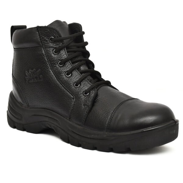 Men's High Ankle Steel Toe Work Boots – Durable Safety Footwear
