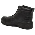 Men's High Ankle Steel Toe Work Boots – Durable Safety Footwear