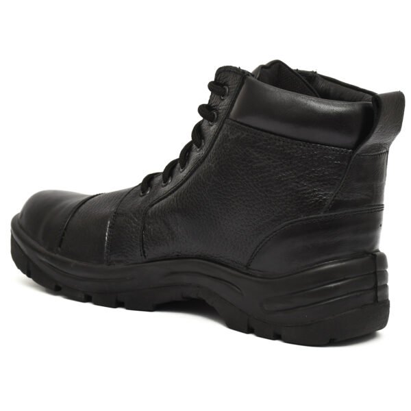 Men's High Ankle Steel Toe Work Boots – Durable Safety Footwear