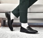 Men’s Black Loafers – Classic Slip-On Shoes for Everyday Style | Pillaa