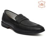 Men’s Black Loafers – Classic Slip-On Shoes for Everyday Style | Pillaa