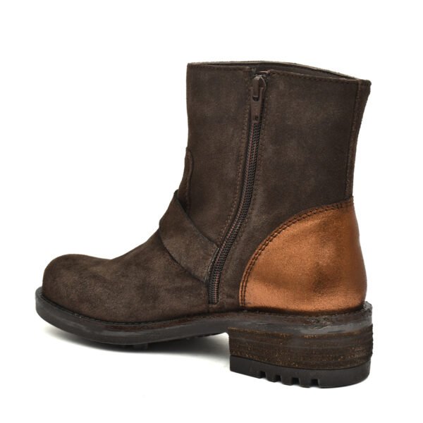 Best Women's Suede Buckle Moto Ankle Boots 2026 - Stylish 2-Inch Zipper Heel Booties