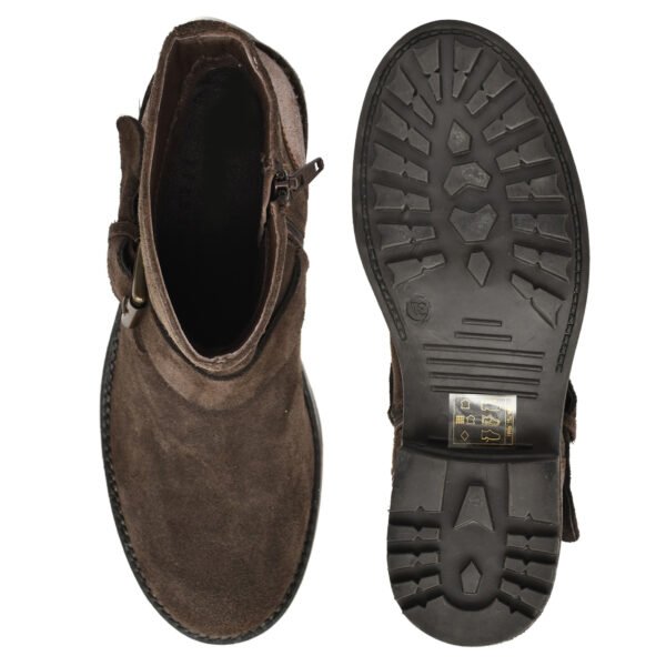 Best Women's Suede Buckle Moto Ankle Boots 2026 - Stylish 2-Inch Zipper Heel Booties