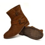 Women's Suede Leather High Ankle Party Boots