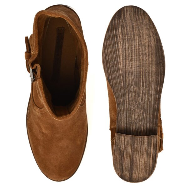 Women's Suede Leather High Ankle Party Boots