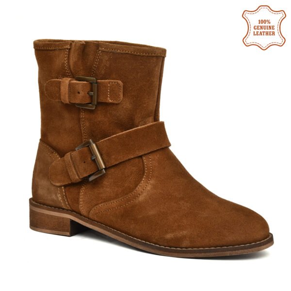 Women's Suede Leather High Ankle Party Boots