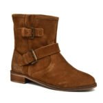 Women's Suede Leather High Ankle Party Boots
