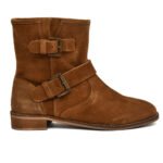 Women's Suede Leather High Ankle Party Boots