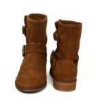 Women's Suede Leather High Ankle Party Boots