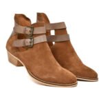 Women's High Heel Suede Ankle Boots