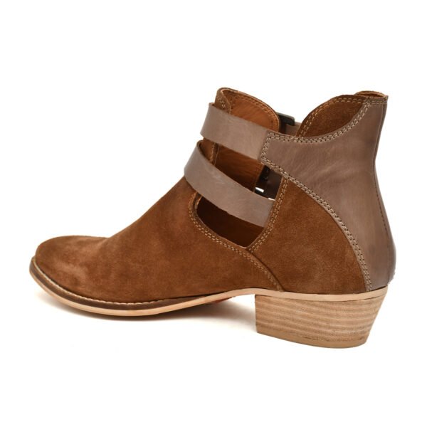 Women's High Heel Suede Ankle Boots