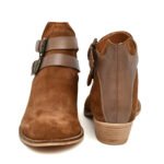 Women's High Heel Suede Ankle Boots