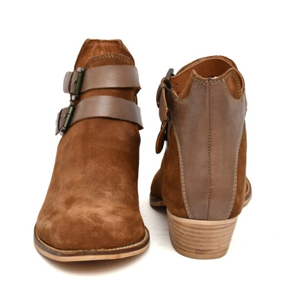 Women's High Heel Suede Ankle Boots