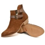 Women's High Heel Suede Ankle Boots