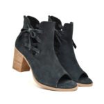 Women's Suede High Heel Ankle Boots