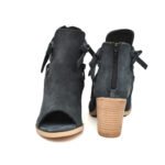 Women's Suede High Heel Ankle Boots