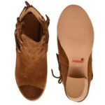 Women's Suede High Heel Ankle Boots