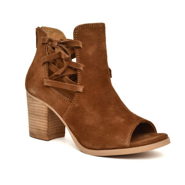 Women's Suede High Heel Ankle Boots