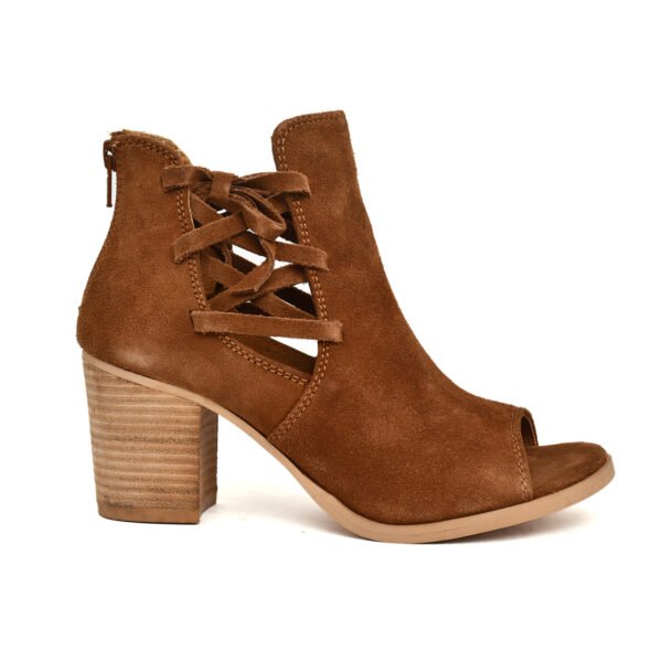 Women's Suede High Heel Ankle Boots