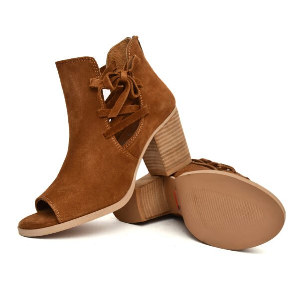 Women's Suede High Heel Ankle Boots