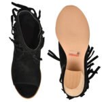 Women's High Ankle Suede Leather Party Boots