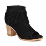 Women's High Ankle Suede Leather Party Boots