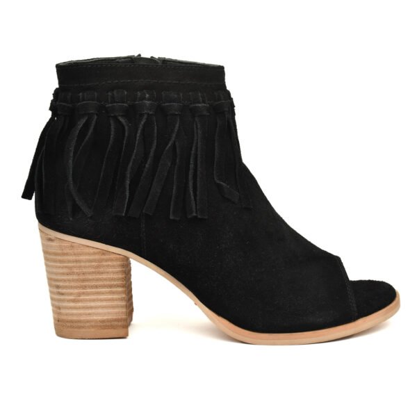 Women's High Ankle Suede Leather Party Boots
