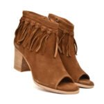 Women's High Ankle Suede Leather Party Boots
