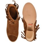 Women's High Ankle Suede Leather Party Boots