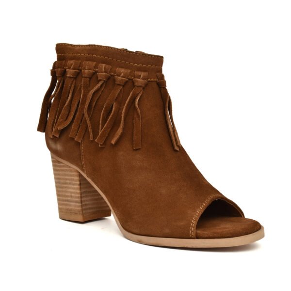 Women's High Ankle Suede Leather Party Boots
