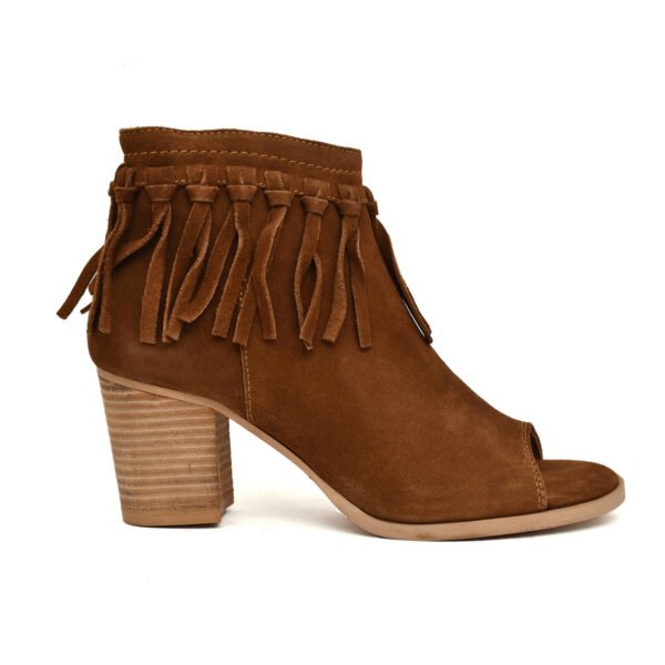 Women's High Ankle Suede Leather Party Boots
