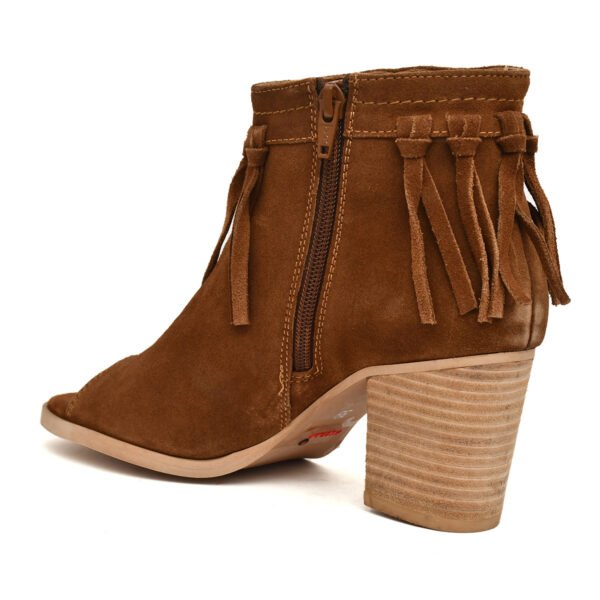 Women's High Ankle Suede Leather Party Boots