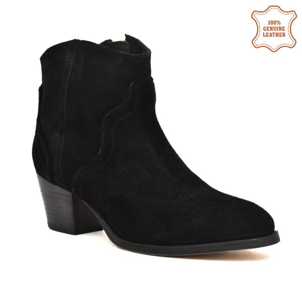 Women's Suede Leather Chelsea Boots